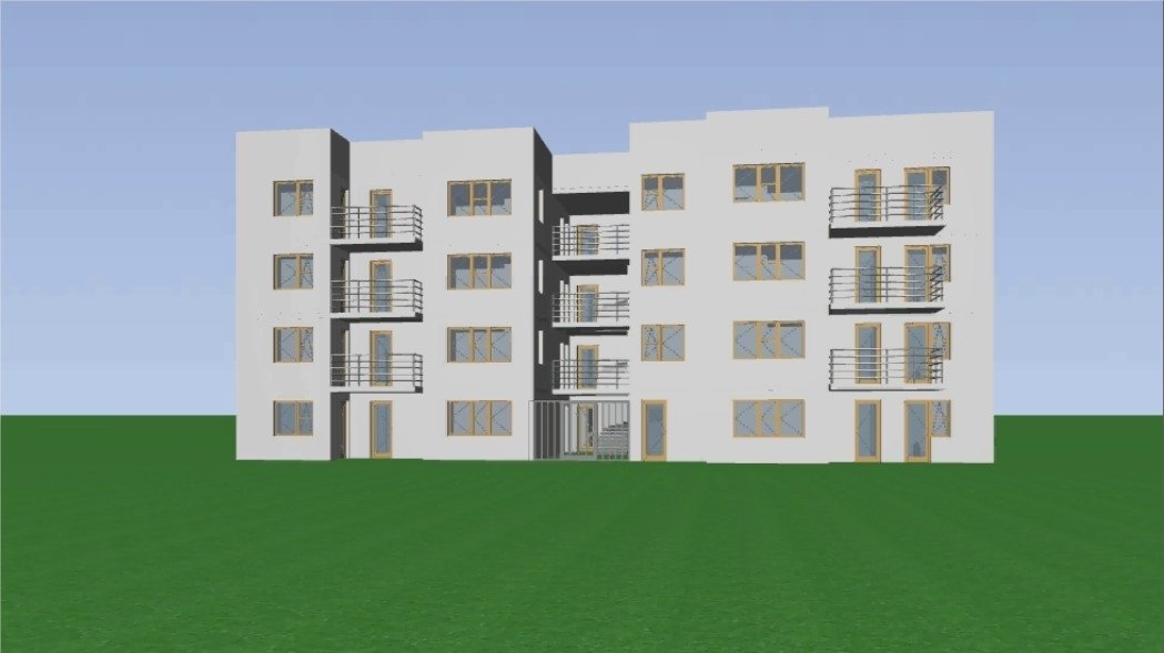 Immeuble de 20 logements, optimisé pour le coût de construction - Mission PRO